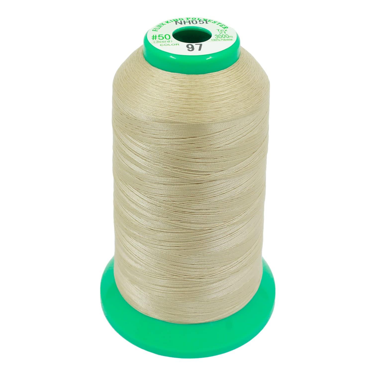 FUJIX Industrial King Polyester Sewing Thread No. 50 Standard Weight 3000m col.97