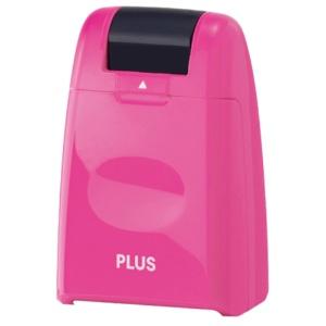 Plus Personal Information Protection Stamp Roller Eraser Pink IS-500CM-B 37-648