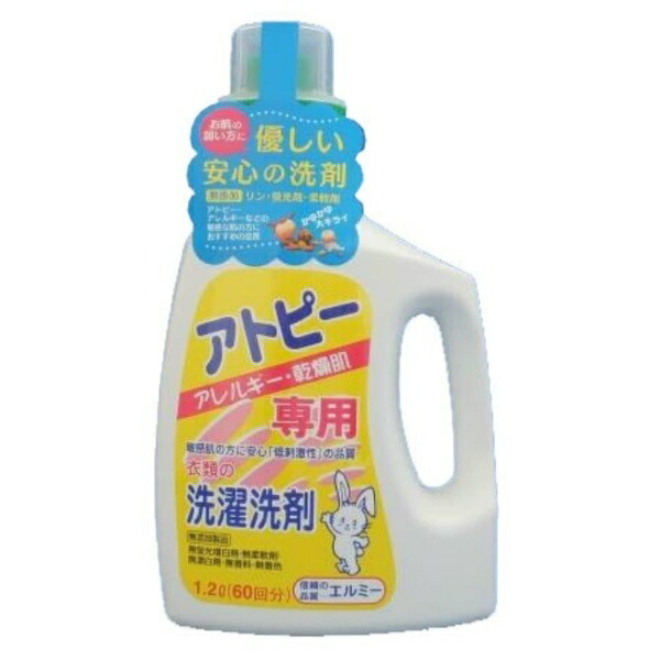 Elmie Atopic Skin Laundry Detergent 1200ml