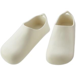 Okazaki Slippers Soft Bath Boots Ivory 24-26cm Bath Shower Bathroom Cleaning Supplies Goods Tools Soft Simple Lightweight Storage Hanging Non-Slip One Size Fits All Sandals Unisex 259095