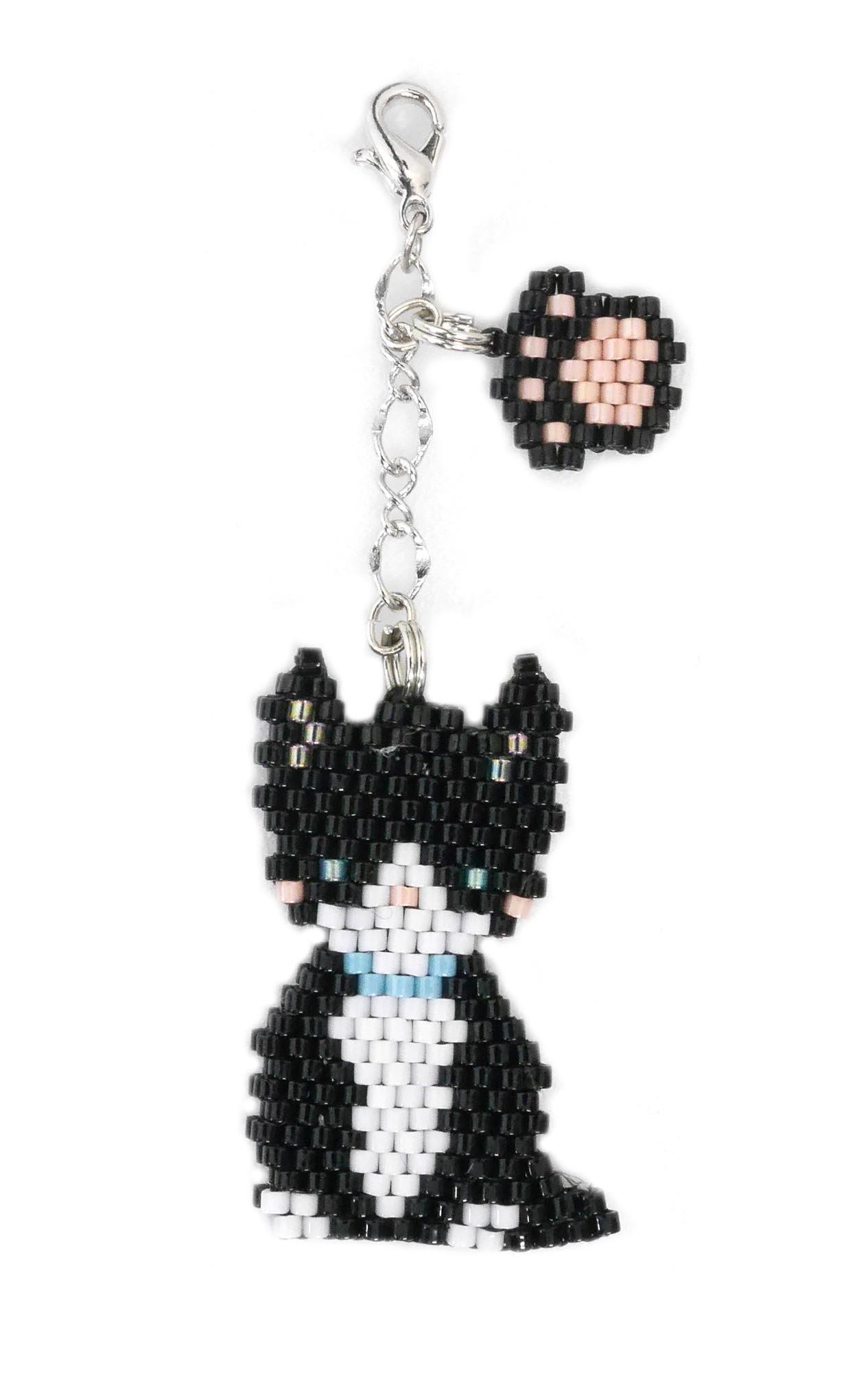 MIYUKI Bead Kit Reversible Shaped Stitch Kit Cat BFK-429