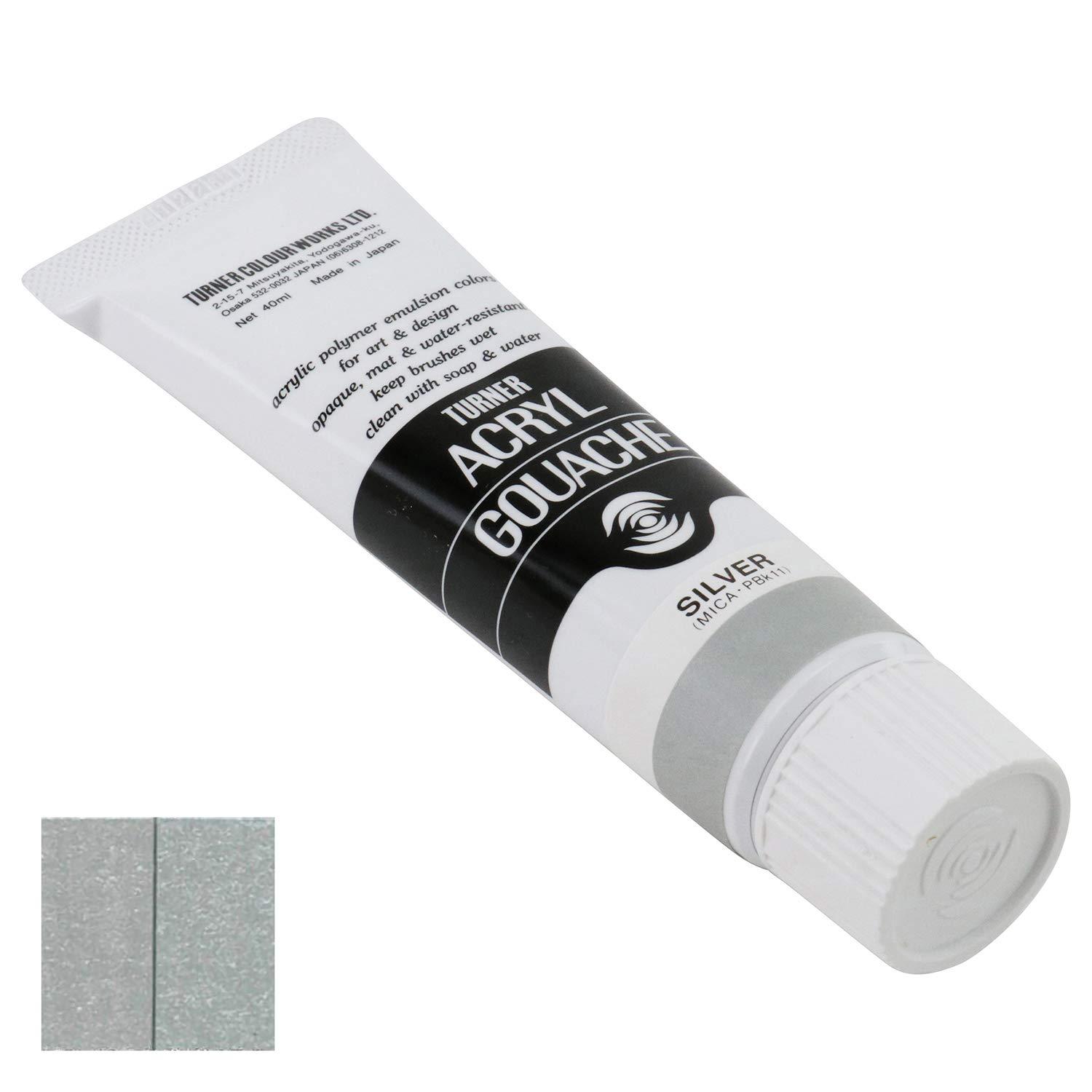 Turner Color Acrylic Gouache Single Color 40mL, 81 colors total