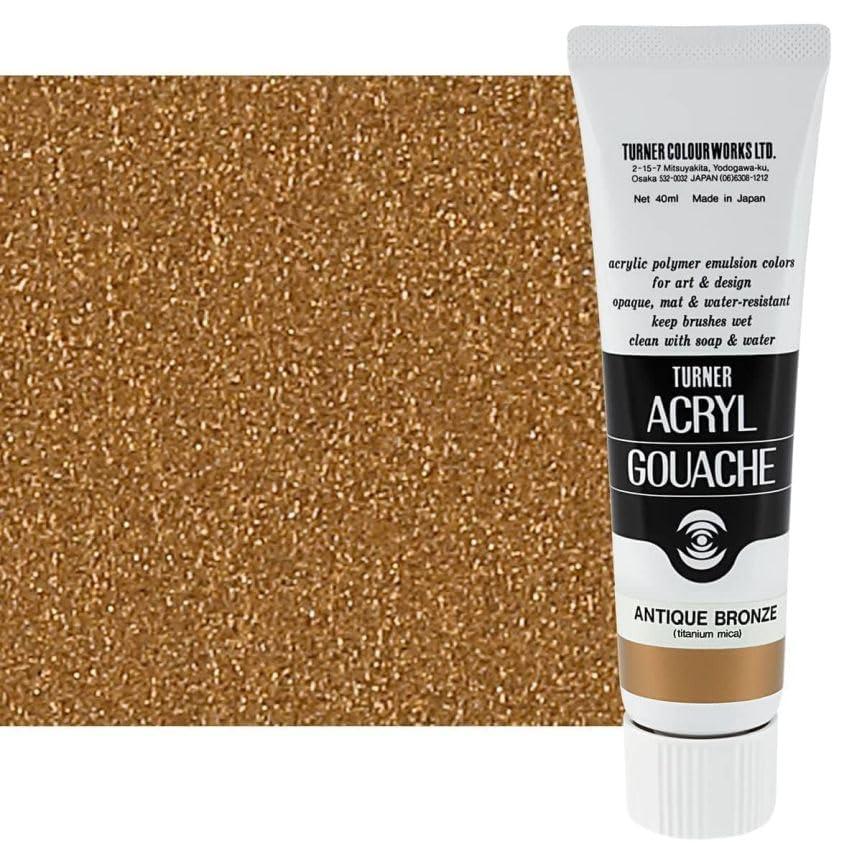 Turner Color Acrylic Gouache Single Color 40mL, 81 colors total