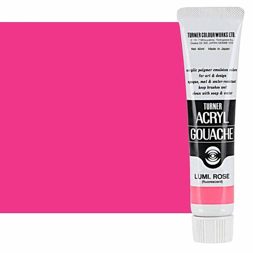 Turner Color Acrylic Gouache Single Color 40mL, 81 colors total