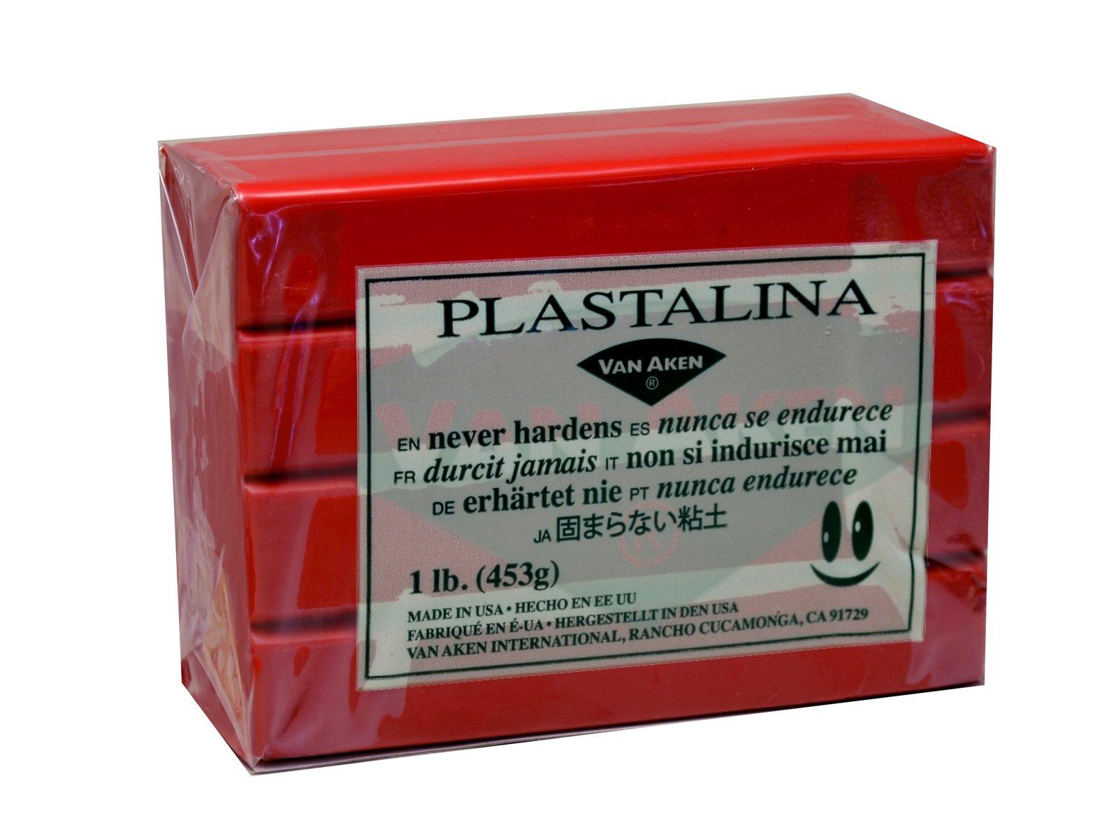 Chubu Electromagnetic Industries Modeling Clay Plastarina Red 1 Pound 06-0284
