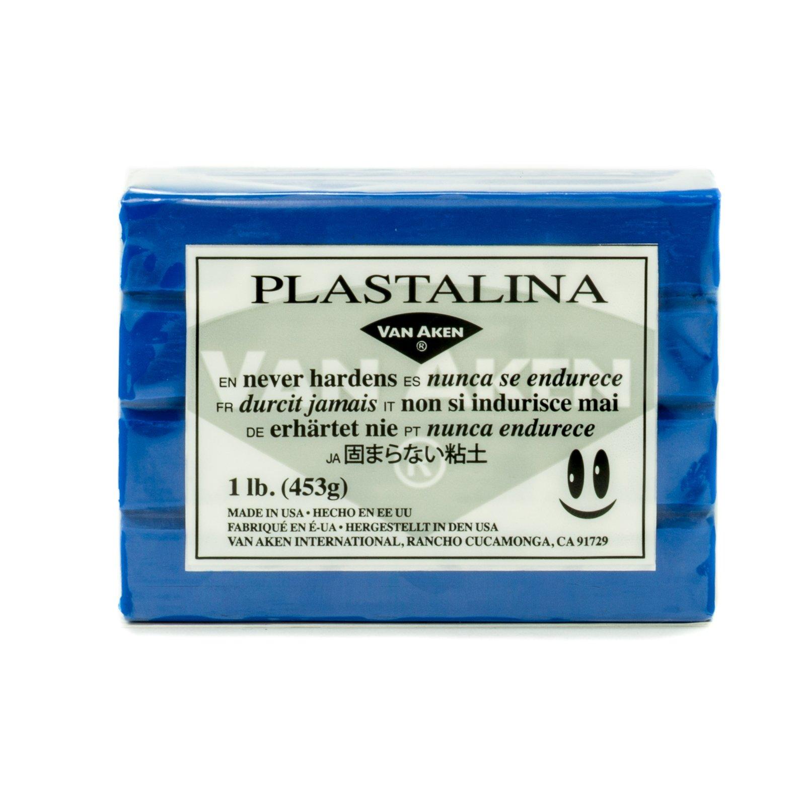 VAN AKEN Chubu Electromagnetic Industries Modeling Clay Plastarina Ultra Blue 1 Pound 06-0281
