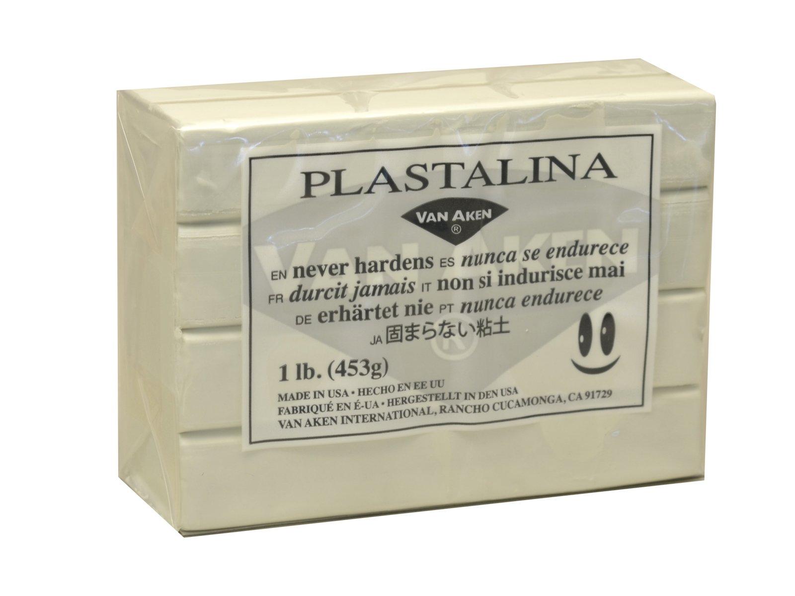 VAN AKEN Chubu Electromagnetic Industries Modeling Clay Plastarina White 1 Pound 06-0285