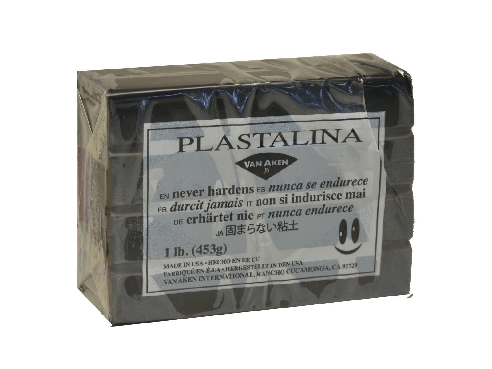 Chubu Electromagnetic Industries Modeling Clay Plastarina Black 1 Pound 06-0286