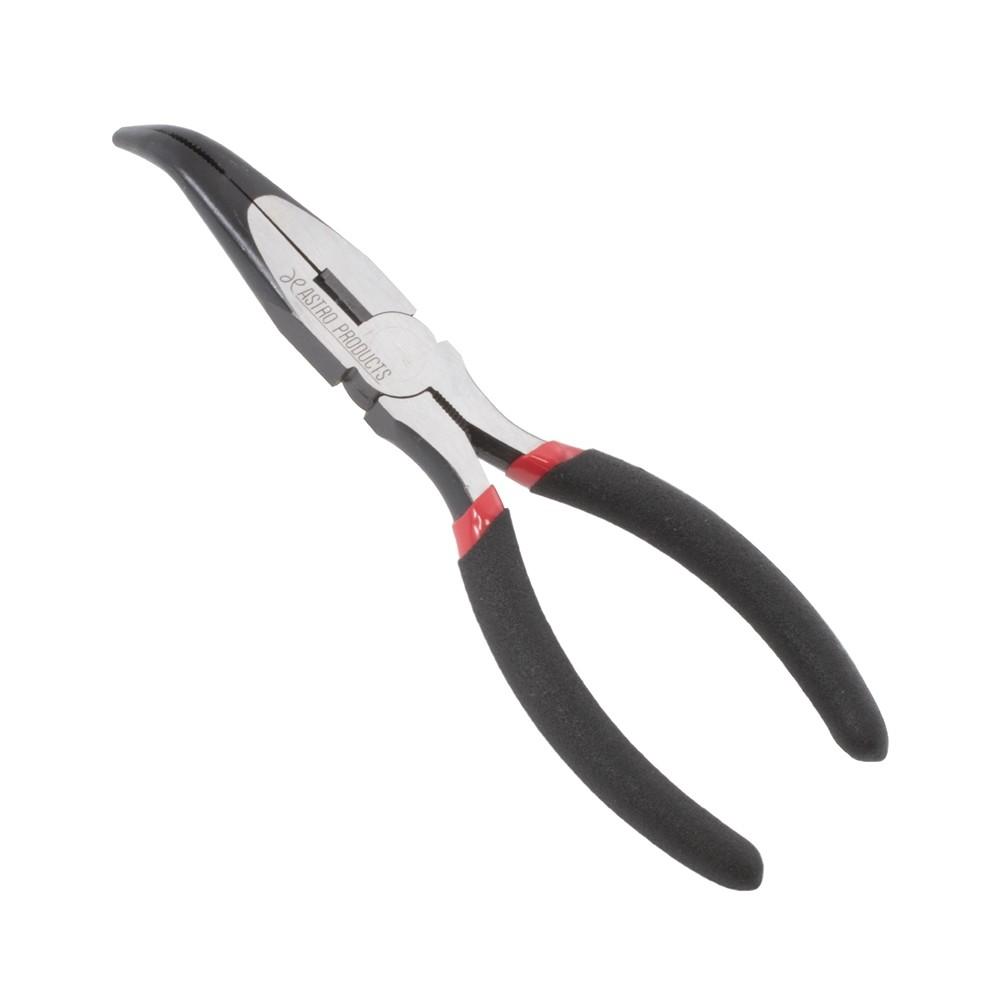 Astro Products Nose Pliers 45° SN275 | Pliers Angle 45 degrees Curved tip Gripping Cutting Maintenance DIY Projects