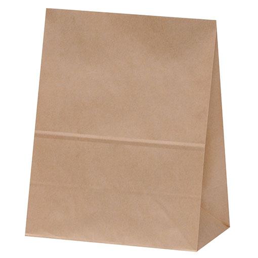 Pack Takeyama Paper Bag with Gusset, Square Bottom Bag H300 Unbleached 100 Sheets XZT00399