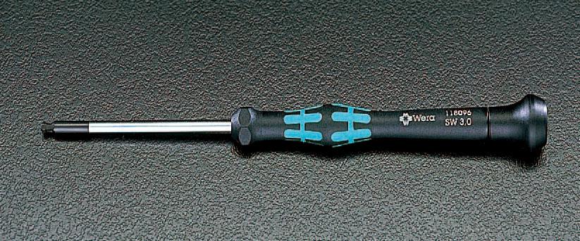 3.0x60mm [Hexagon] Screwdriver (Precision Use)