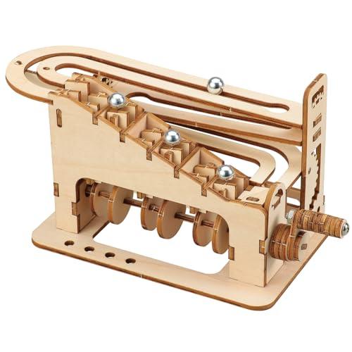 Artec Wooden Escalator Coaster Craft Kit 58432 Crafts Hobby Craft Miscellaneous Goods Toys Learning Wood Assembly Pythagoras Free Elementary School Summer Vacation