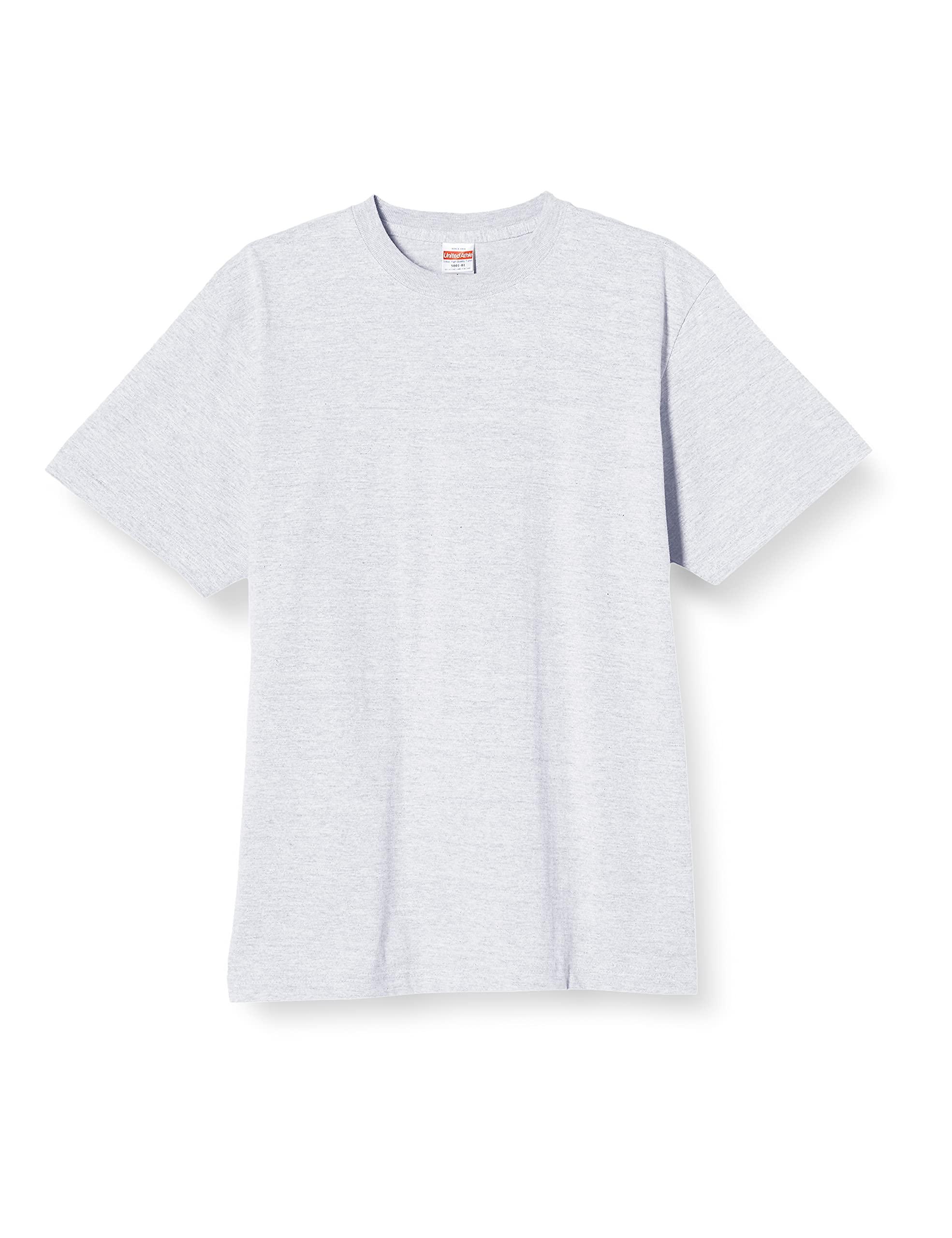 [United Athle] 5.6 oz High Quality T-Shirt 500101 005 Ash S