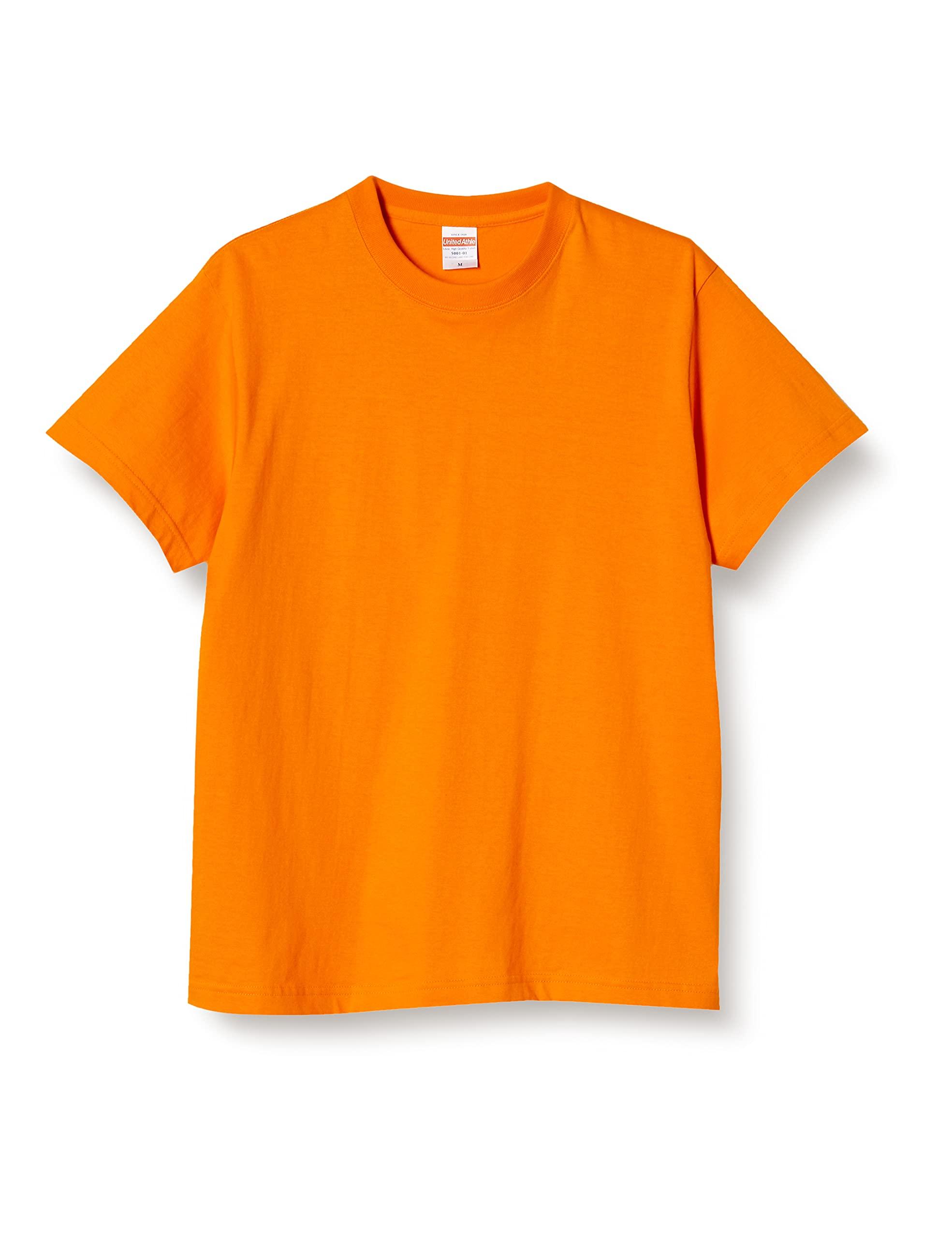 [United Athle] 5.6 oz High Quality T-Shirt 500101 064 Orange M