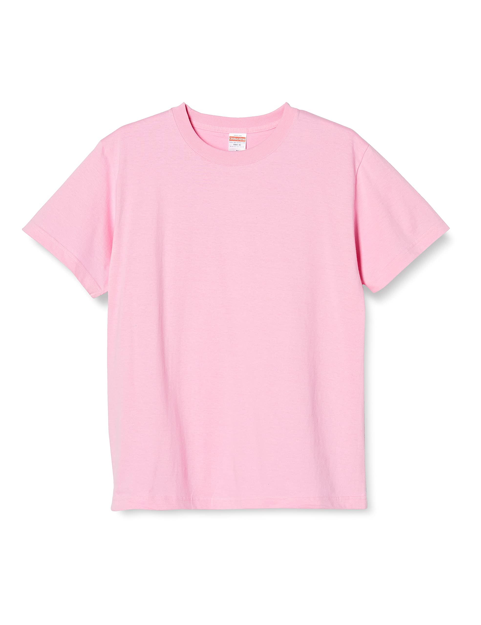 [United Athle] 5.6 oz High Quality T-Shirt 500101 066 Pink L