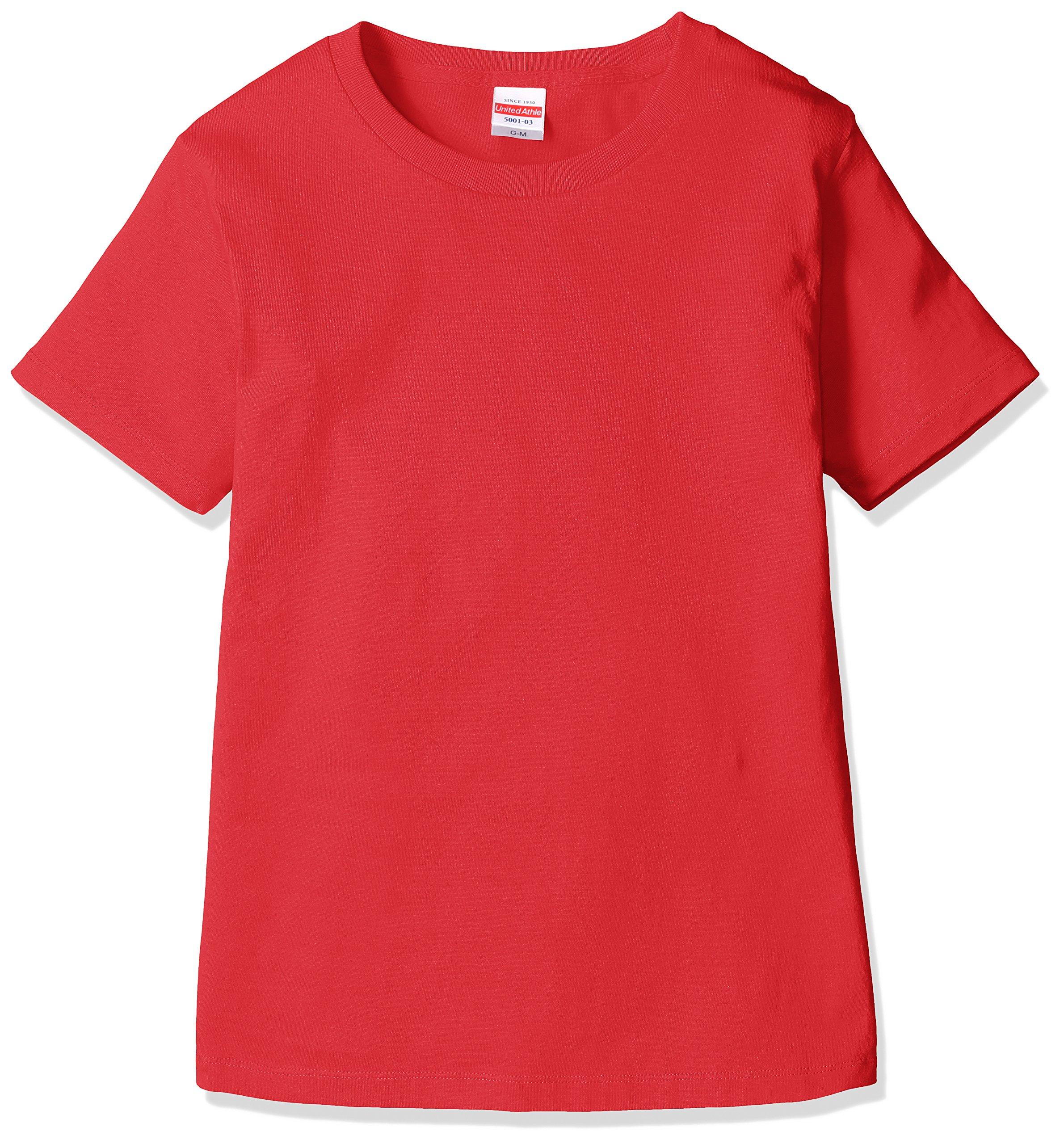 [United Athle] Fitness Shirt 500103 Girls Red G-L