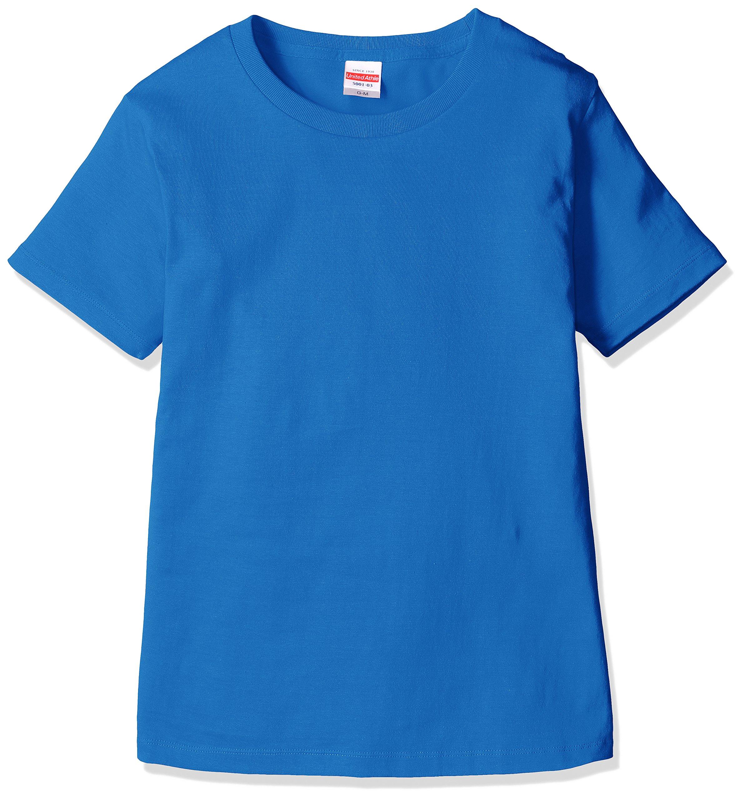 [United Athle] Fitness Shirt 500103 Girls Royal Blue G-M