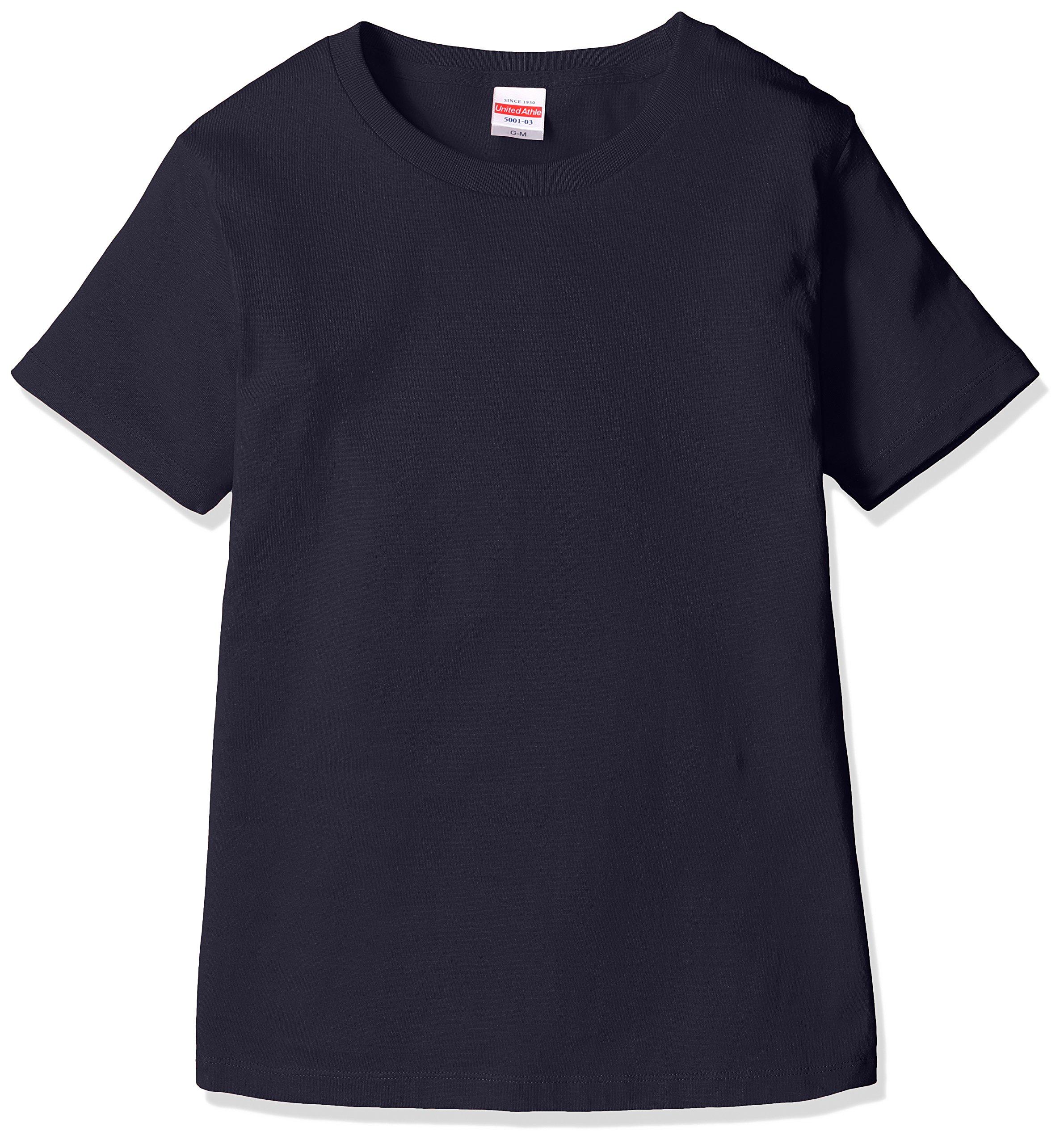 [United Athle] Fitness Shirt 500103 Girls Navy G-M