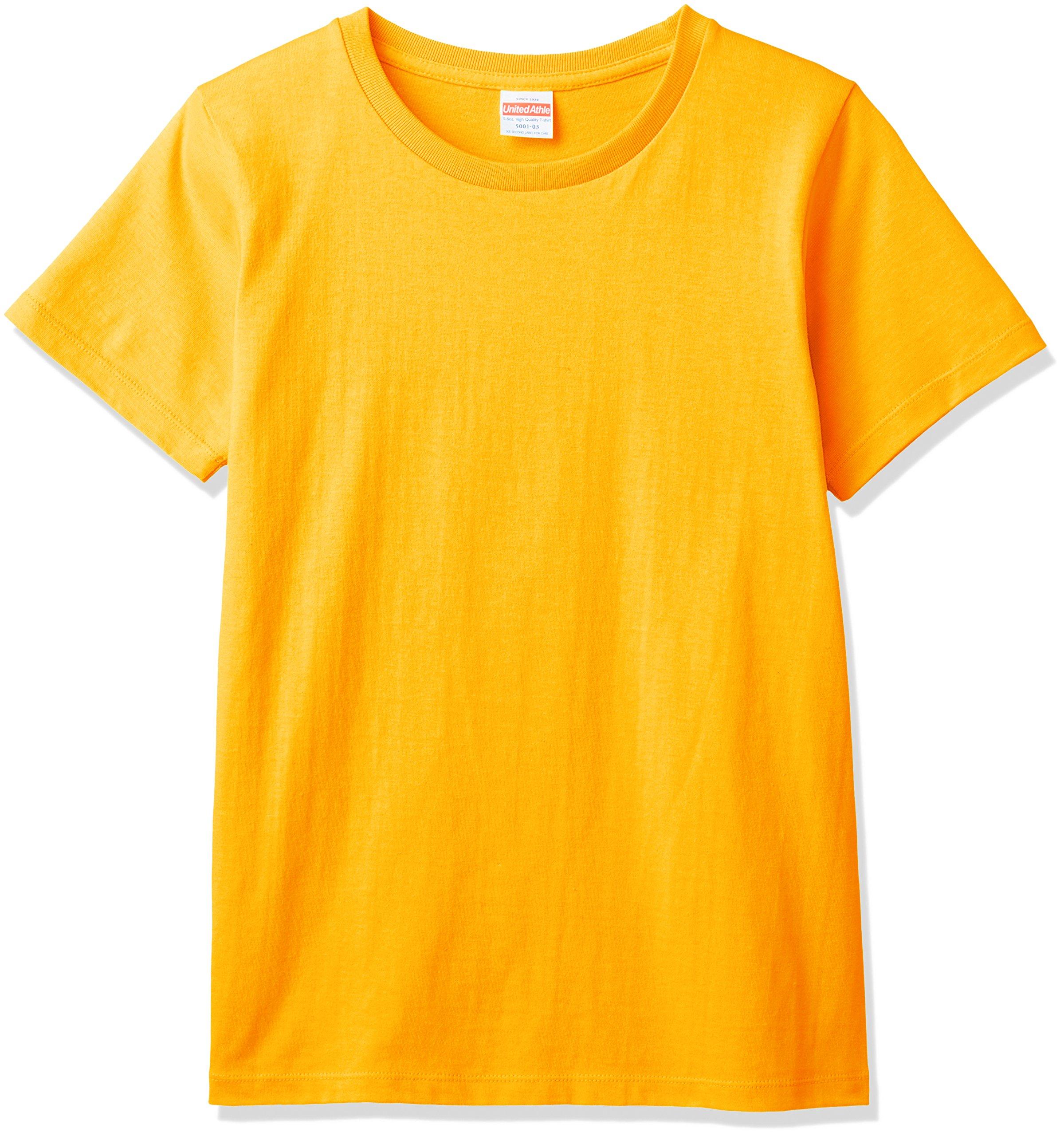 [United Athle] Fitness Shirt 500103 Girls Gold G-M