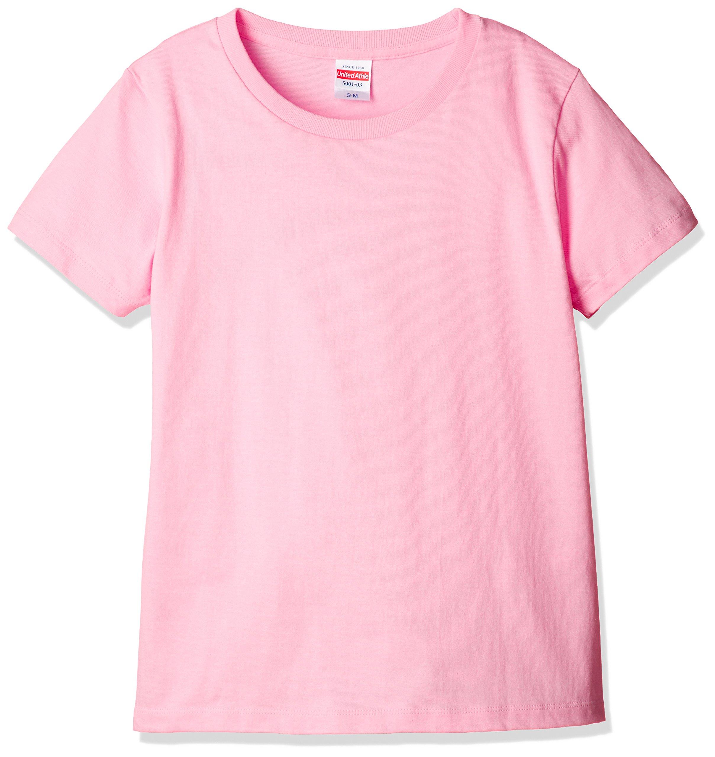 [United Athle] Fitness Shirt 500103 Girls Pink G-L