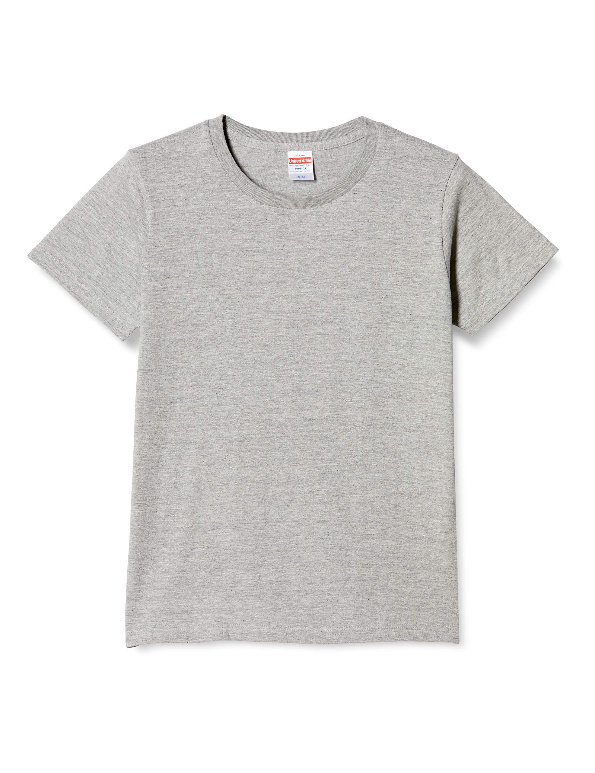 [United Athle] Fitness Shirt 500103 Girls' Mix Grey G-M