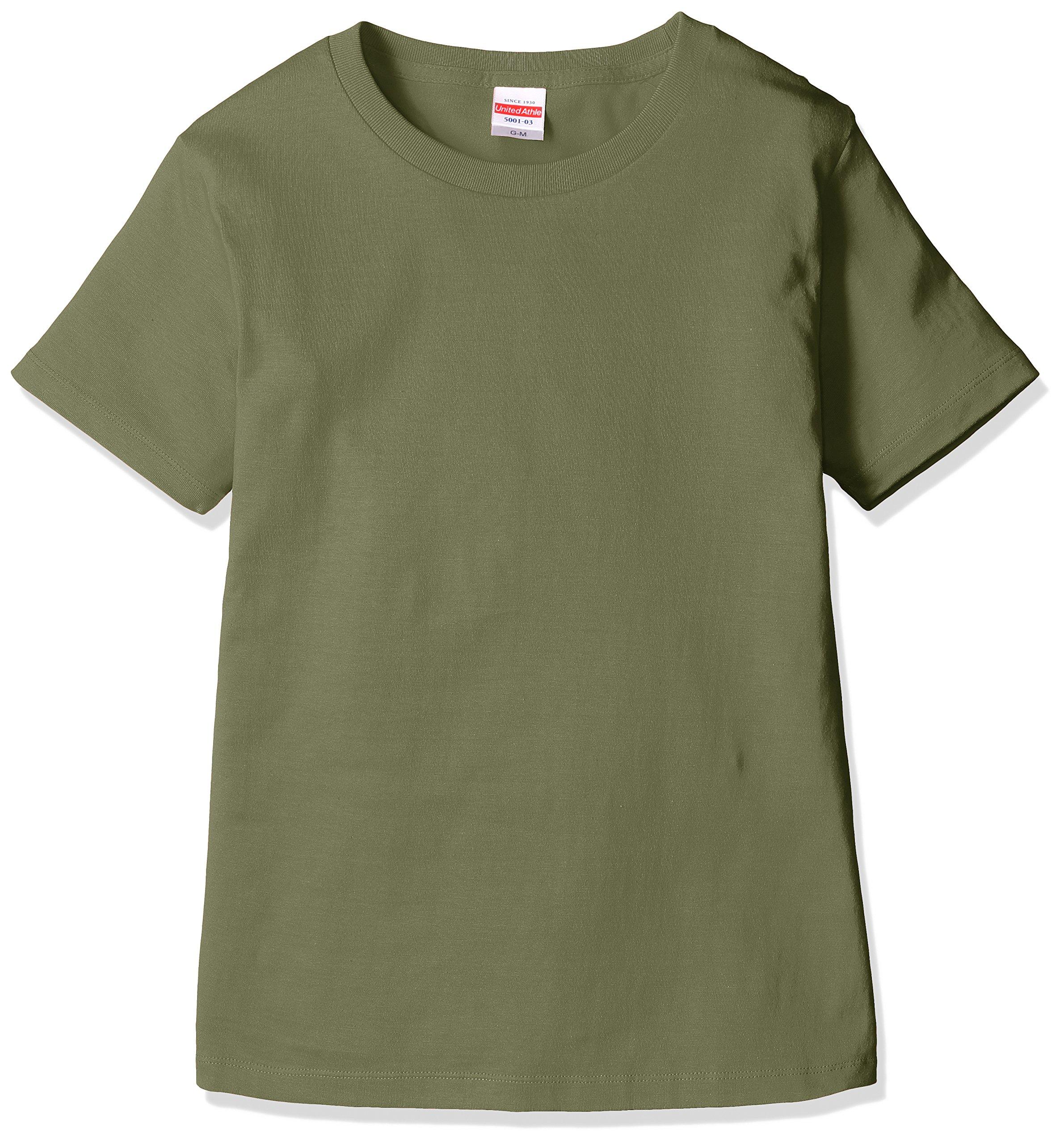 [United Athle] Fitness Shirt 500103 Girls City Green G-M