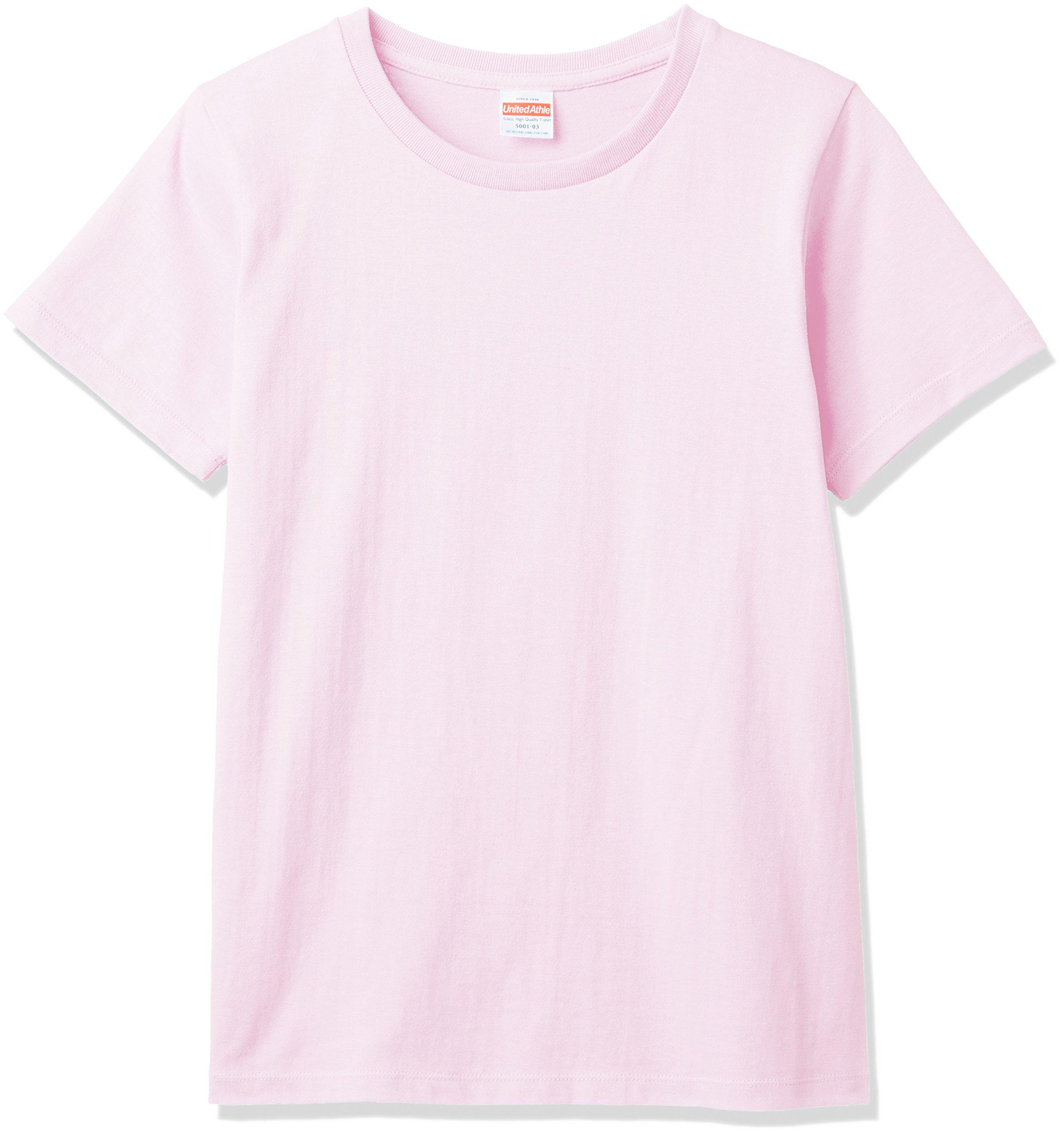 [United Athle] Fitness Shirt 500103 Girls Light Pink G-L