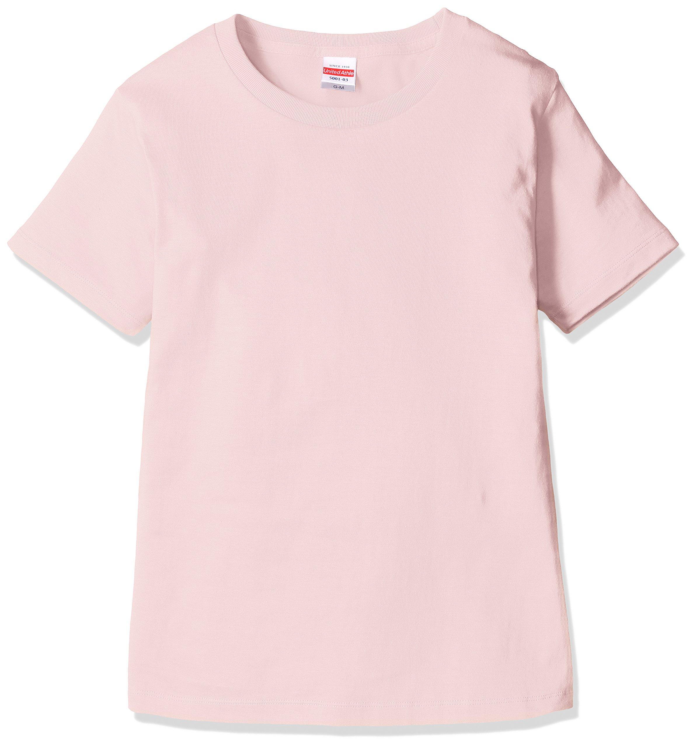 [United Athle] Fitness Shirt 500103 Girls Baby Pink G-M