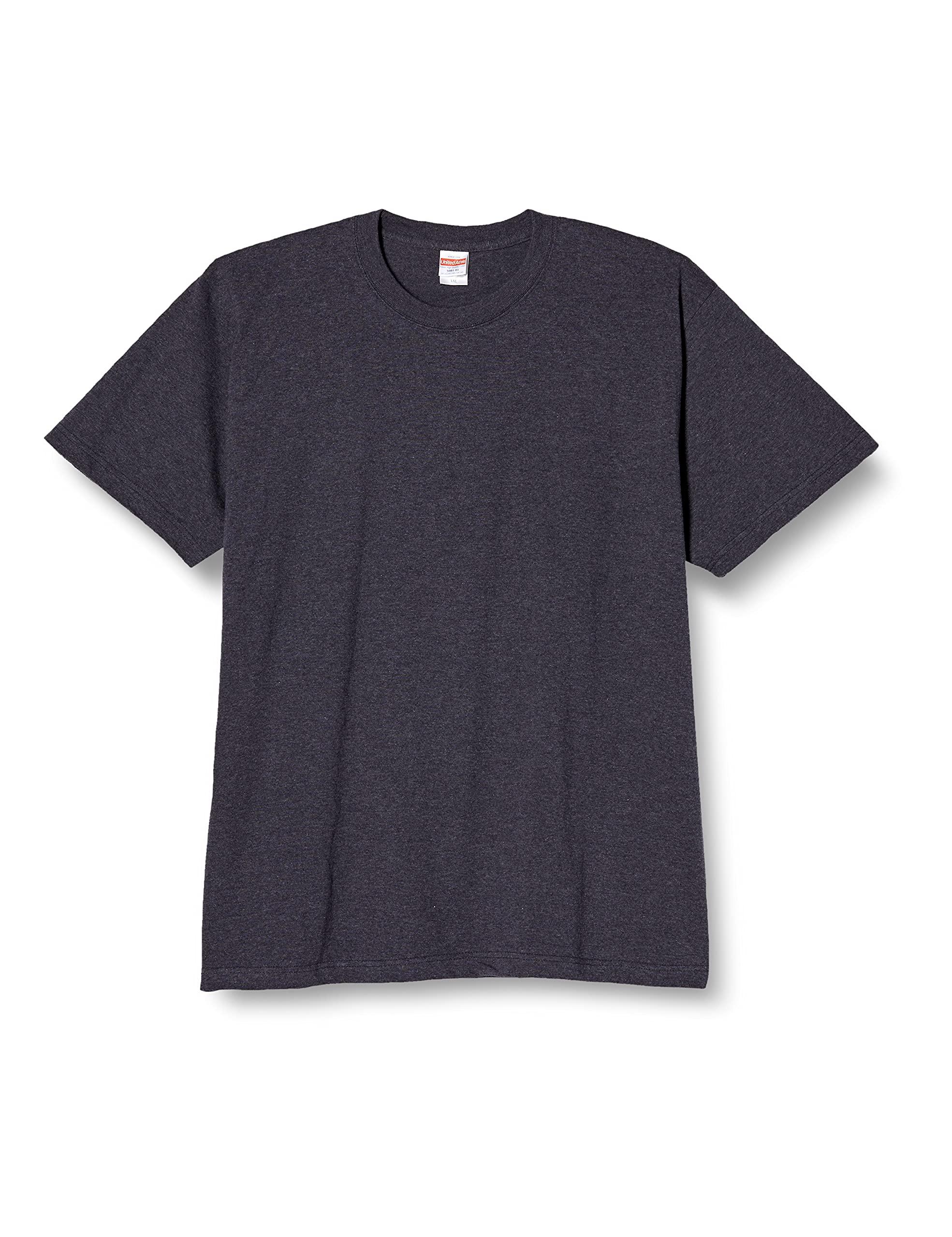 [United Athle] T-Shirt 5.6 oz High-Quality T-Shirt 500101 584 Dark Heather Navy S