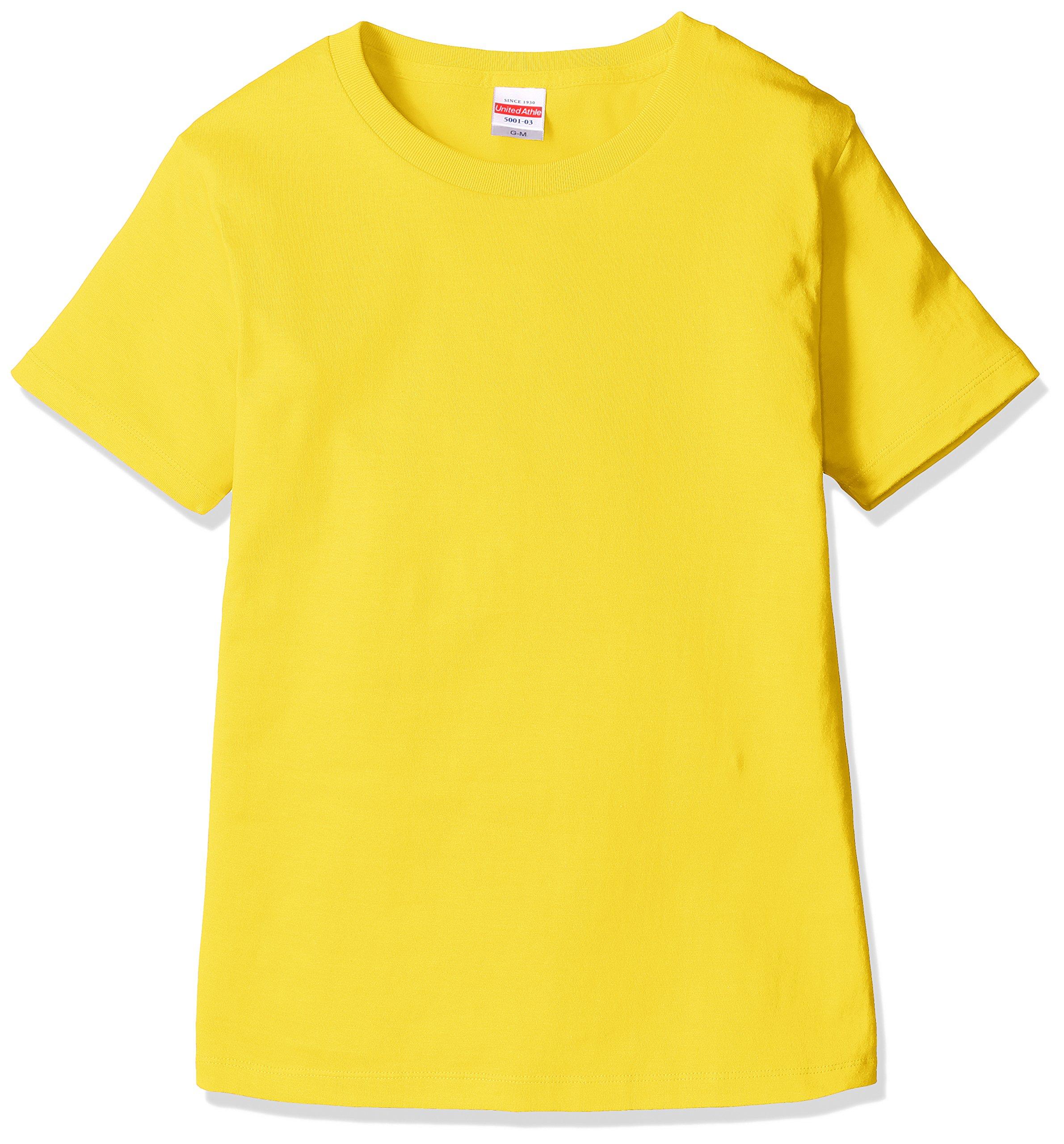 [United Athle] Fitness Shirt 500103 Girls Canary Yellow G-L