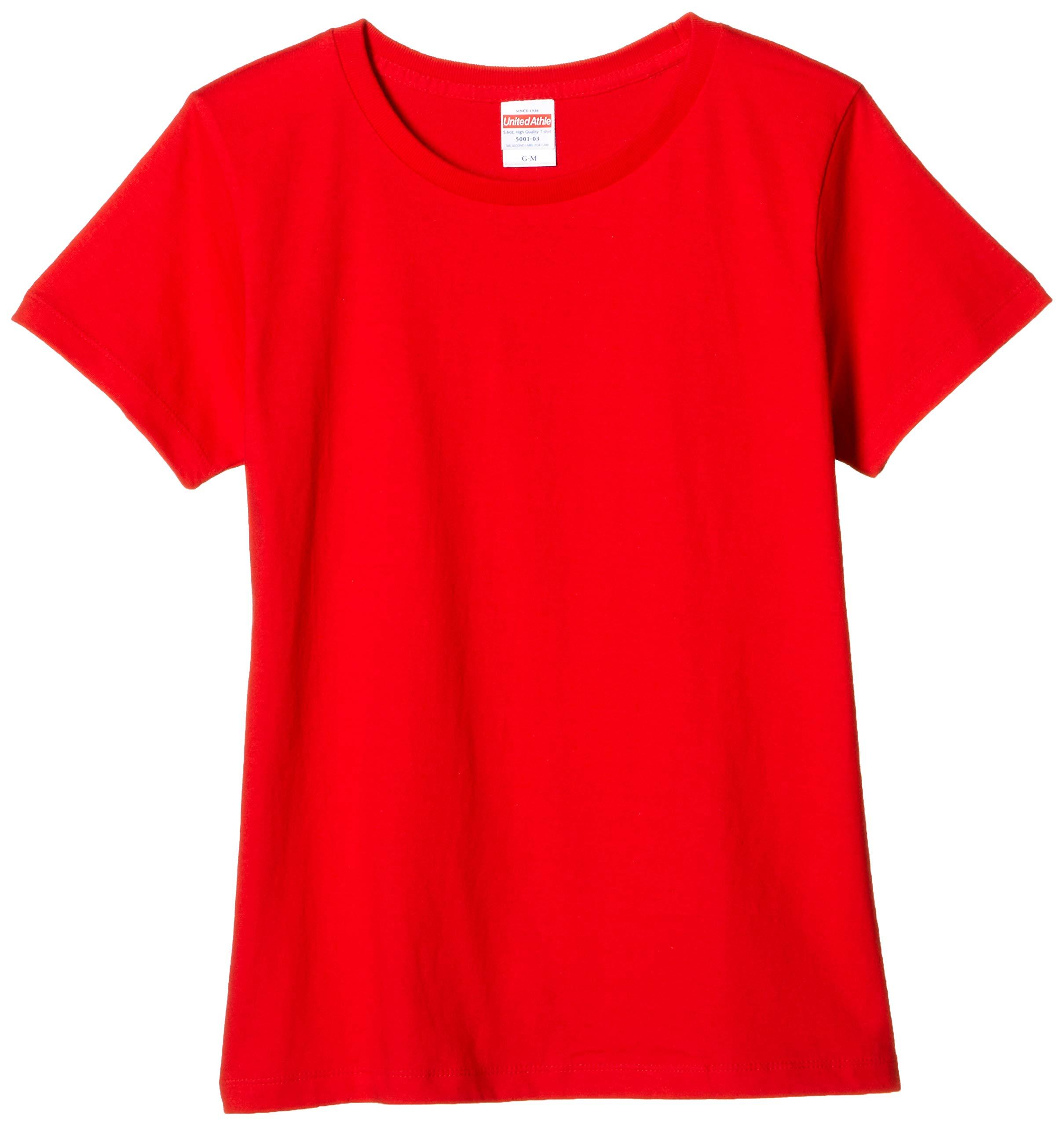[United Athle] Fitness Shirt 500103 Girls High Red G-L