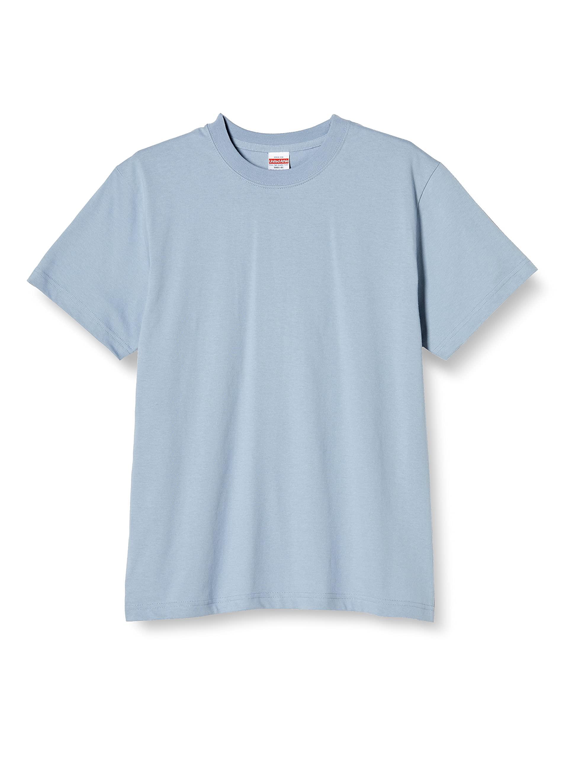 [United Athle] 5.6 oz High-Quality T-Shirt 500101 Acid Blue L
