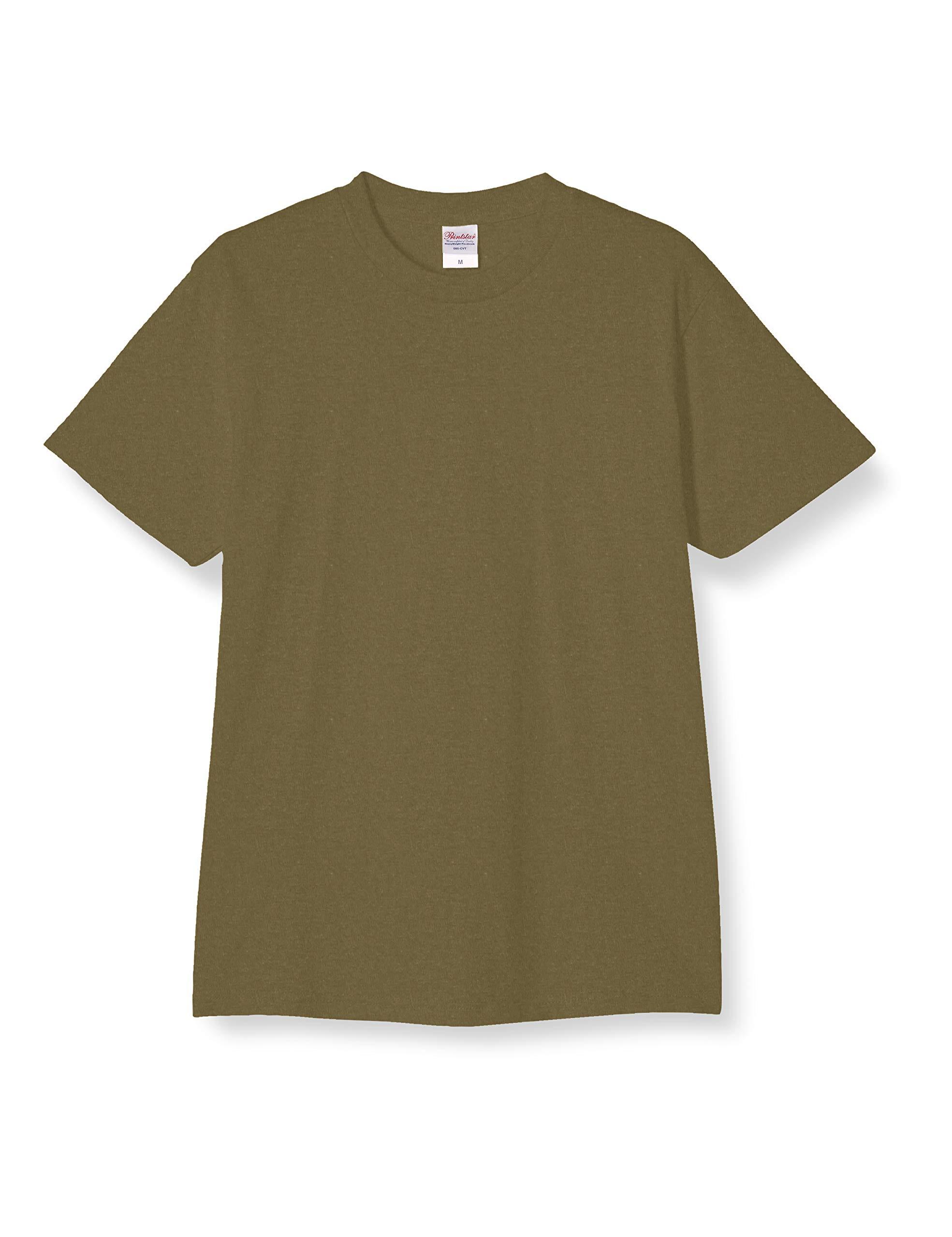 [Printstar] Short Sleeve 5.6 oz Heavyweight T-Shirt 00085-CVT Olive XXXL (Equivalent to Japanese Size 4L)
