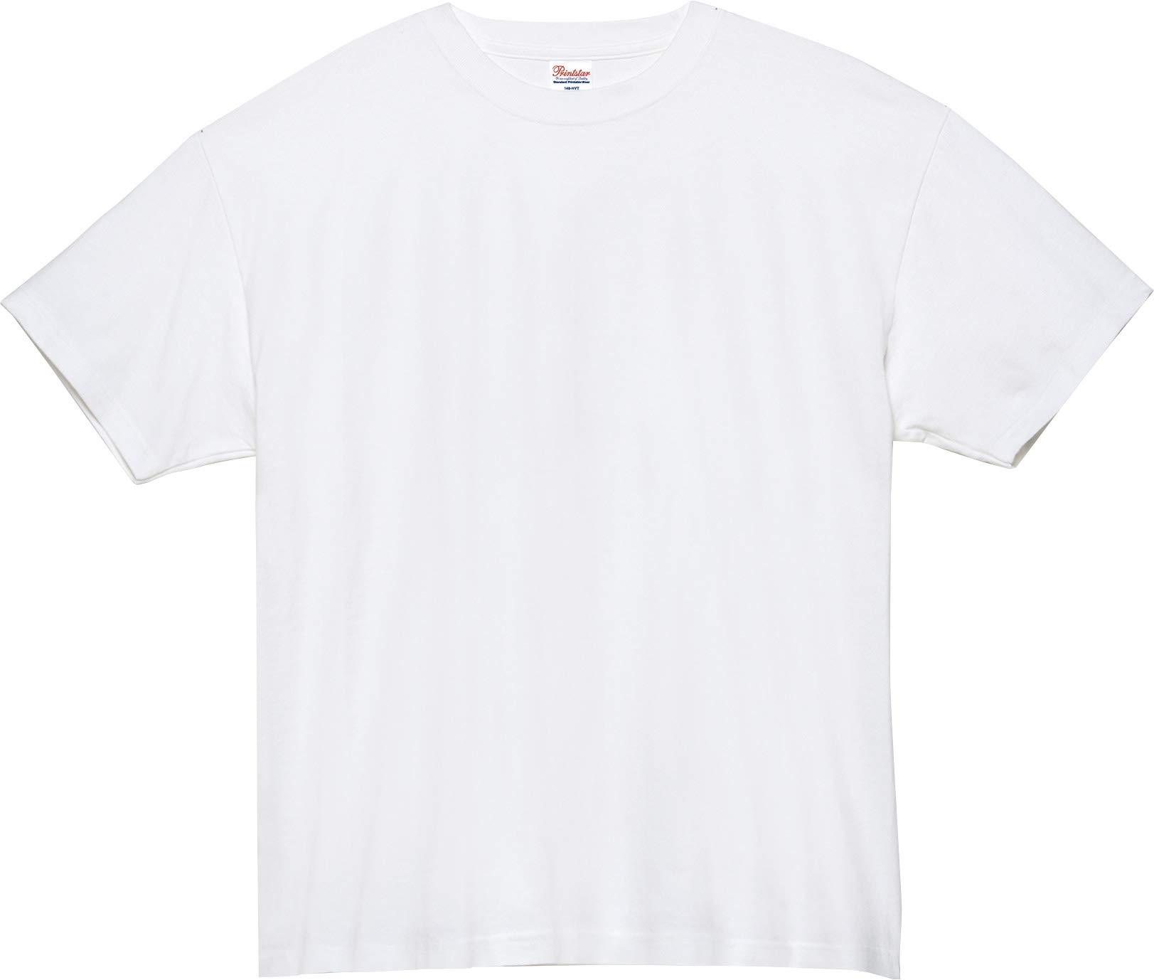 [Printstar] Short Sleeve 7.4 oz HVT Super Heavy T-Shirt White Japan XL (Equivalent to Japanese size XL)