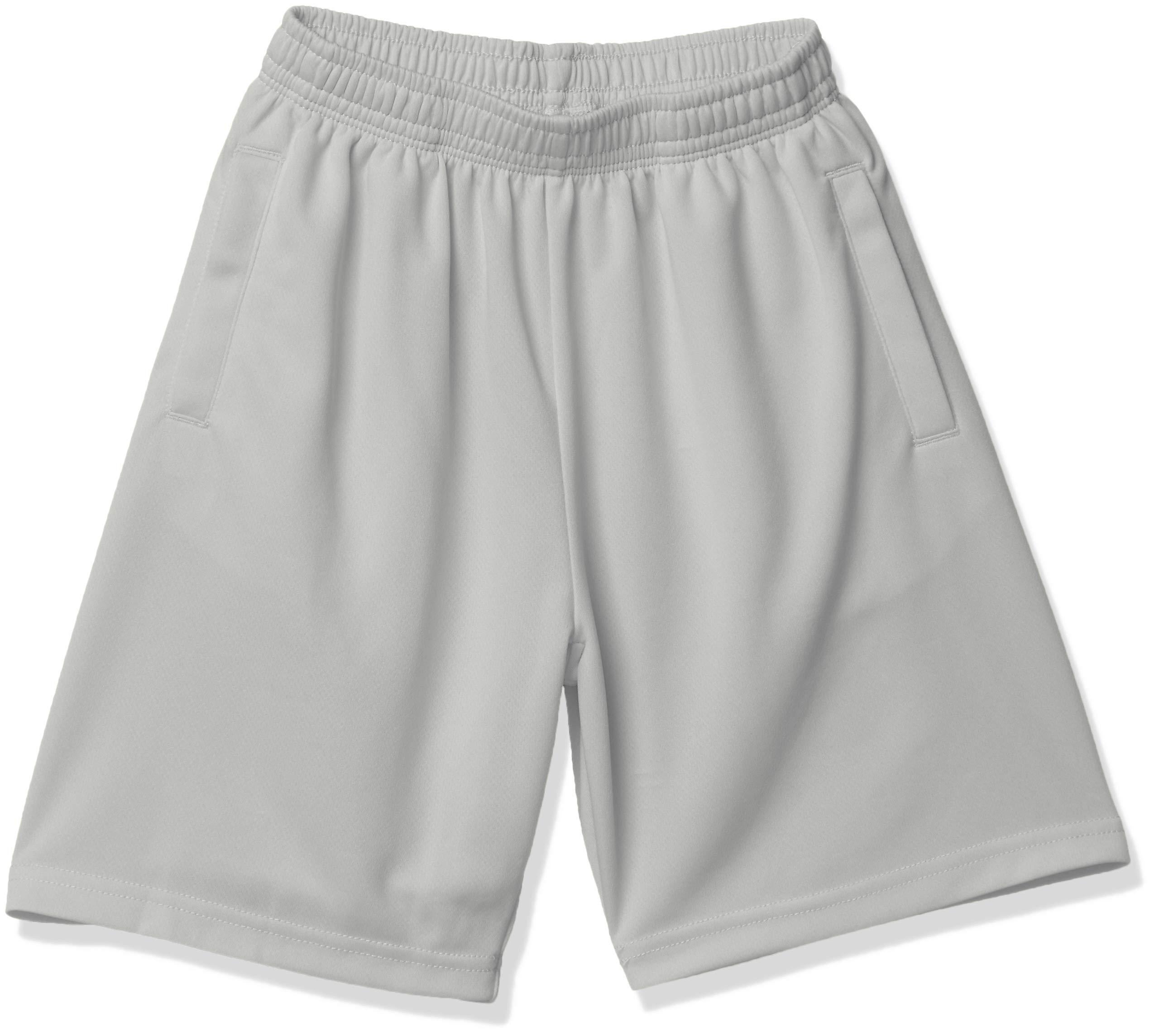 [Glimmer] [UV Protection] 4.4 oz Dry Half Pants Kids Gray Japan 130cm (-)