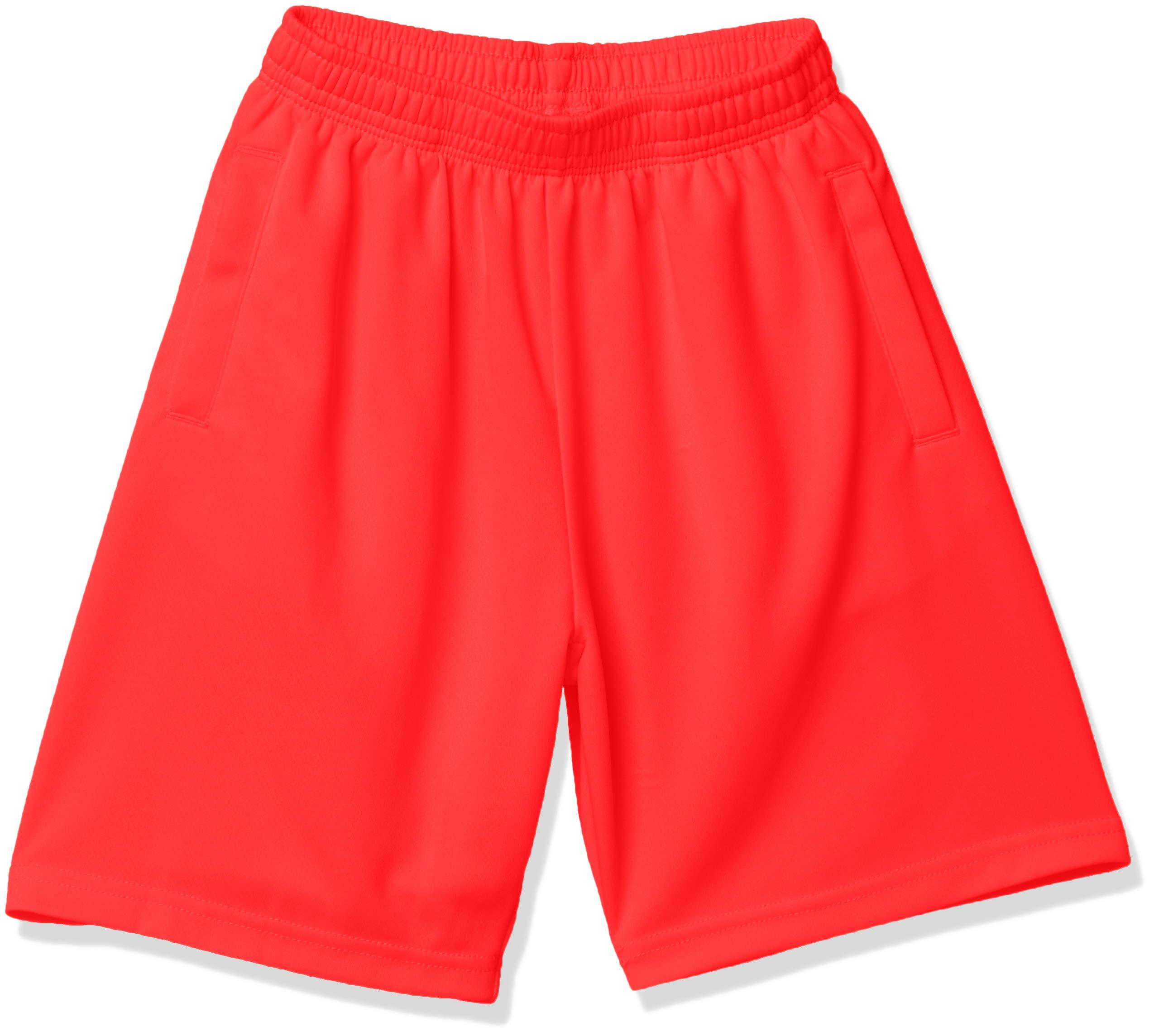 [Glimmer] [UV Protection] 4.4 oz Dry Half Pants Kids Red Japan 110cm (-)