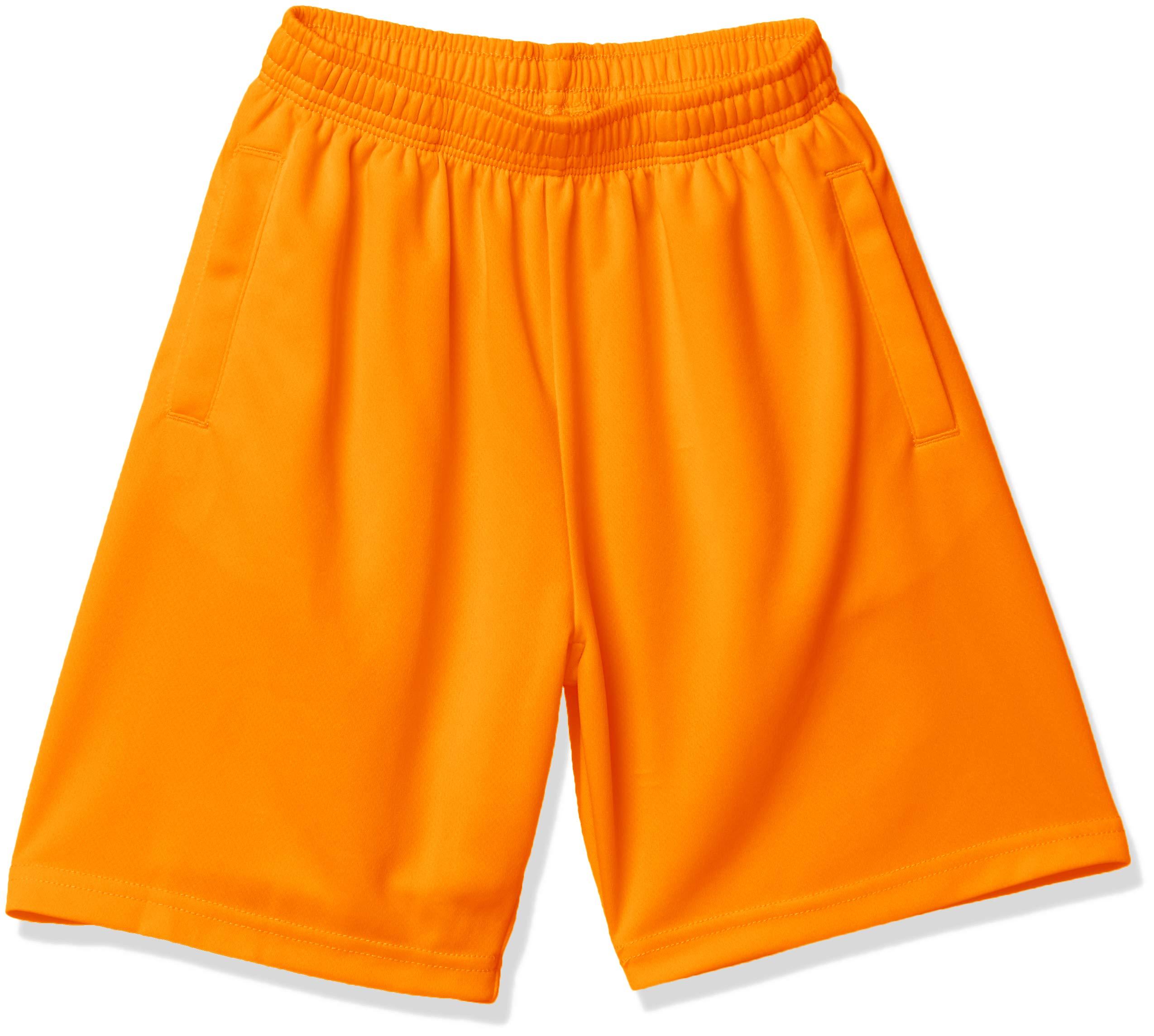 [Glimmer] [UV Protection] 4.4 oz Dry Half Pants Kids Orange Japan 100cm (-)