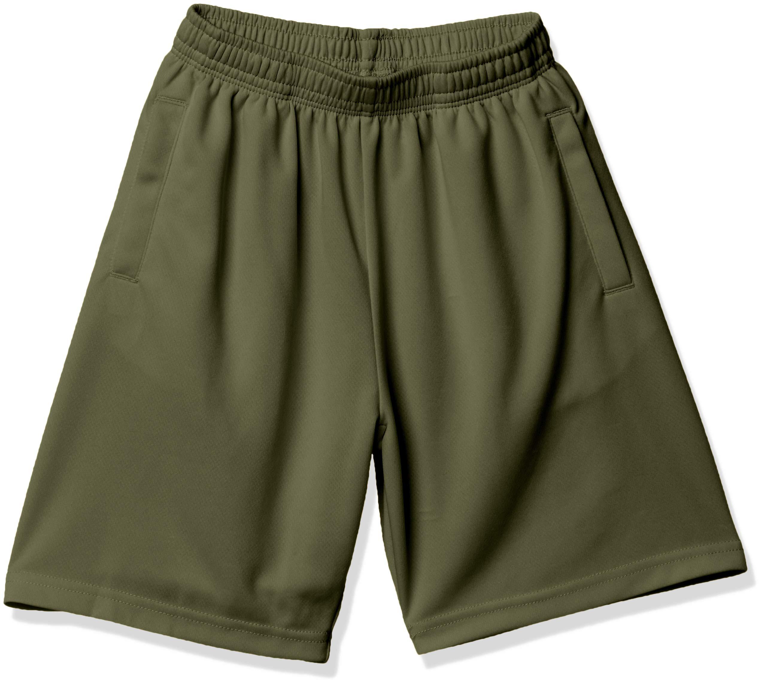 [Glimmer] [UV Protection] 4.4 oz Dry Shorts Kids Army Green Japan 100cm (-)