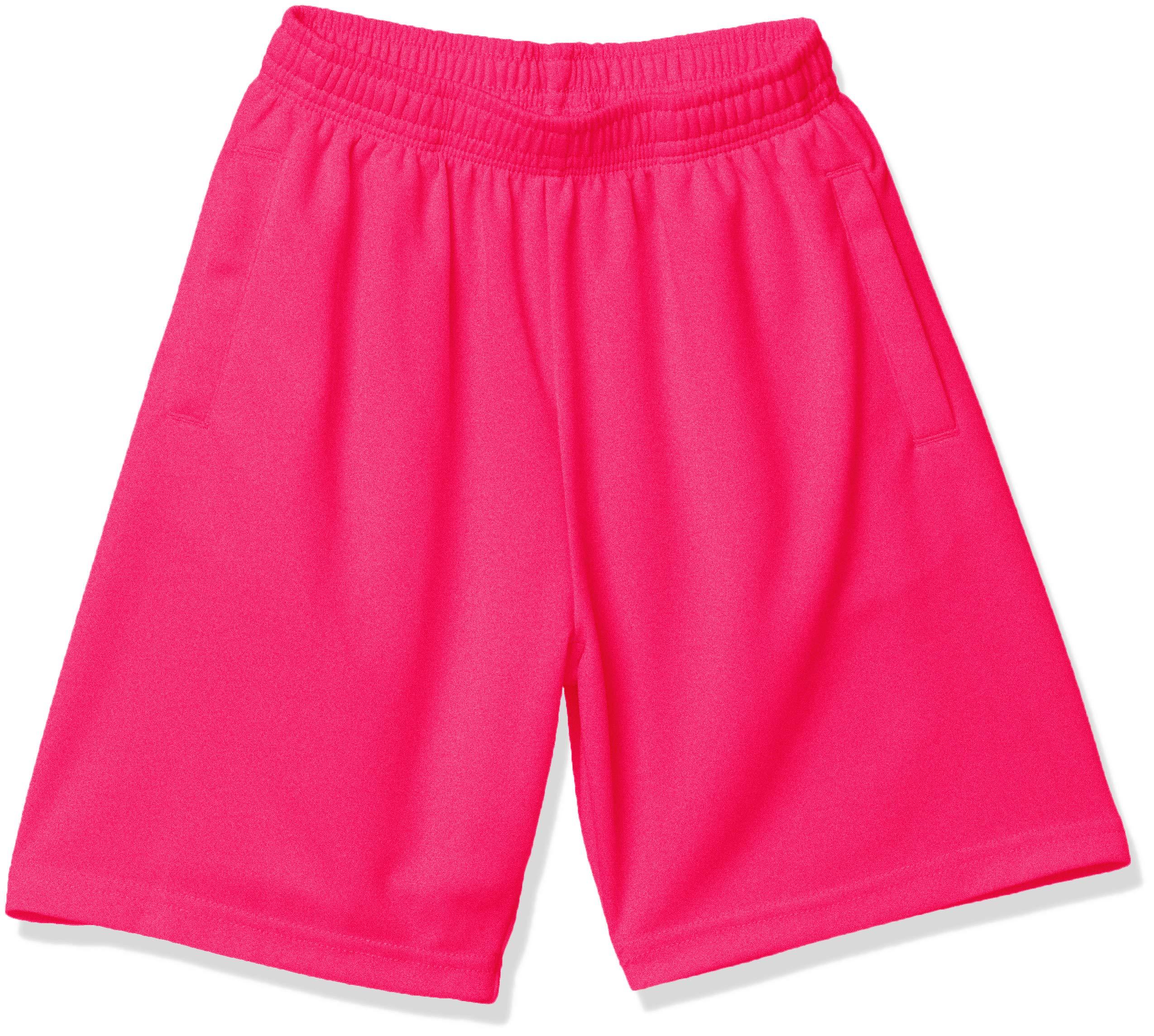 [Glimmer] [UV Protection] 4.4 oz Dry Half Pants Kids Hot Pink Japan 130cm (-)