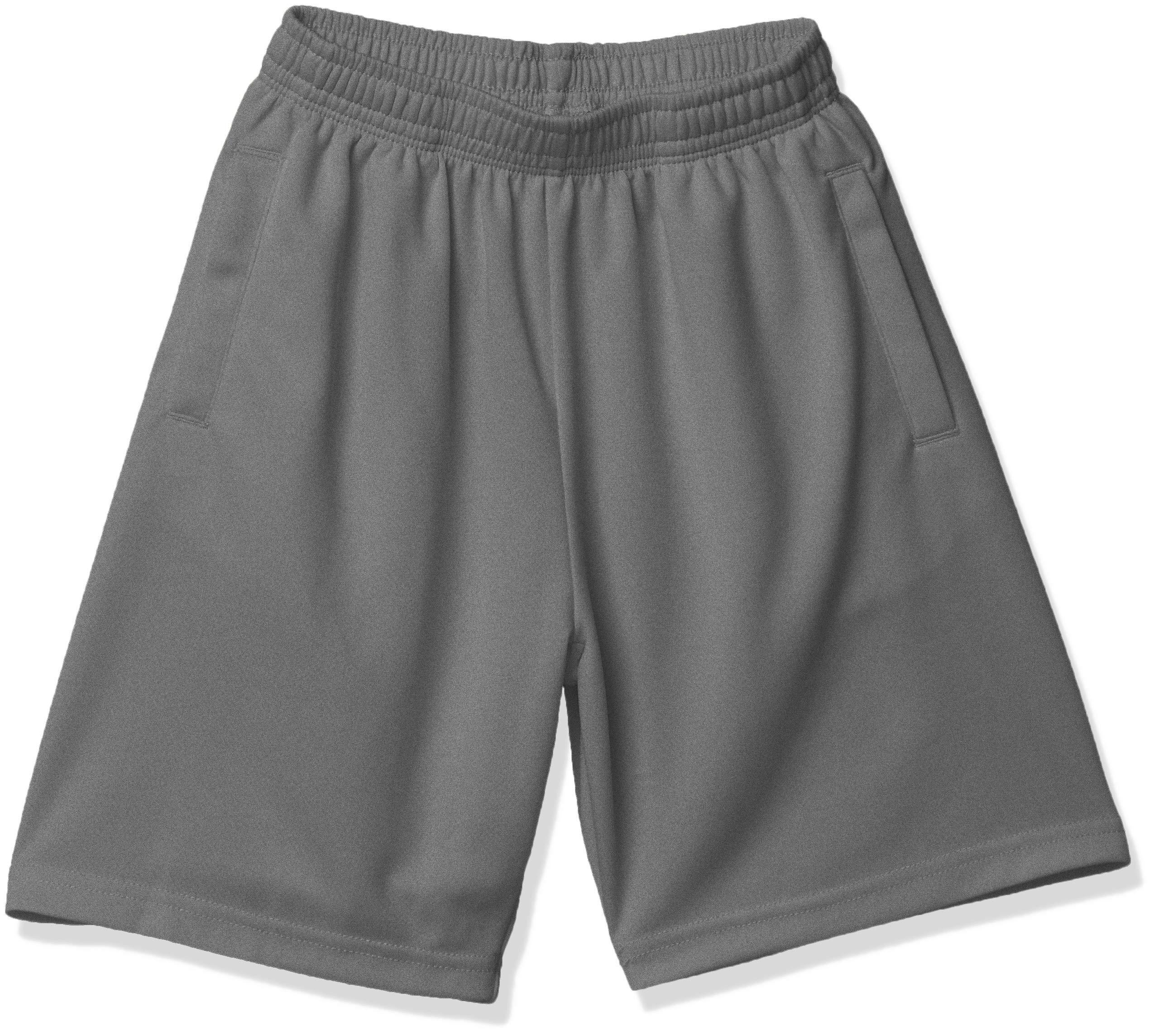 [Glimmer] [UV Protection] 4.4 oz Dry Half Pants Kids Dark Gray Japan 110cm (-)