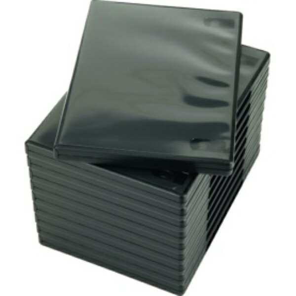 Hōei Techno Service CD/DVD Case M-lock Black 10-Pack