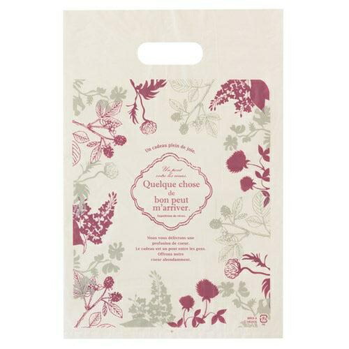 Heads Handbag with Oblong Cutout Modern Relax PE Bag Pink W200×H300mm SS Single-Sided Design 100 Sheets HEADS MRX-4
