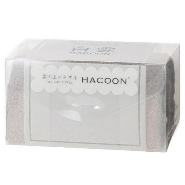 HACOON Boxed Face Towel Soft Brown
