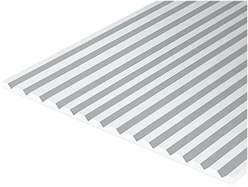 Evergreen Scale Model Plastic Sheet V-Groove Thickness 1.0mm Groove Spacing 6.3mm Groove Width 0.93mm 1 Sheet Model Material 70EG4250