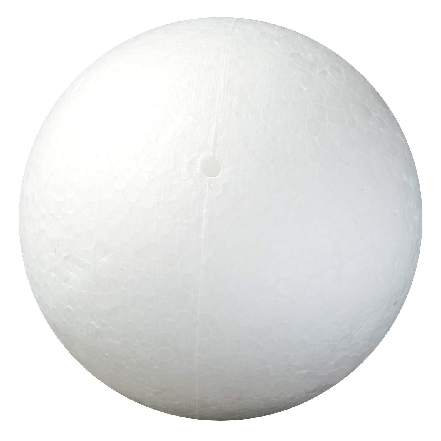 Nippon Chuko Round Styrofoam Core 45mm 10-Pack CN408 Craft Supplies Core Material Styrofoam Core