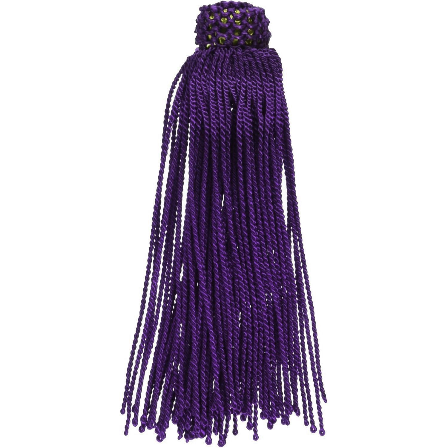 Nippon Button Trading Decorative Tassel Purple Approx. 12cm 1 Set of 2 TU120-V