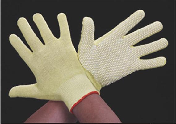 [L/225mm] Gloves (Kevlar/with slip-resistant coating)