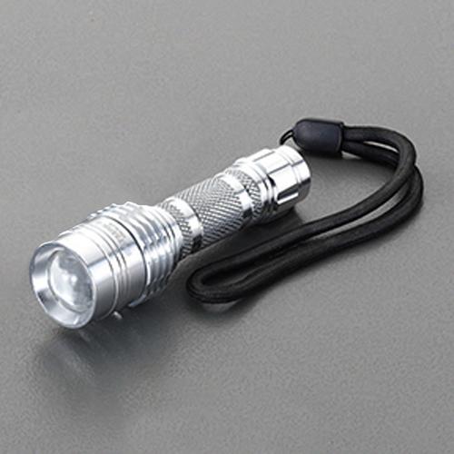 [1 AA battery] Flashlight / LED (Silver)