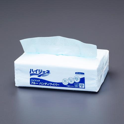 200x225mm Industrial Wipers (100 Microns / Blue)