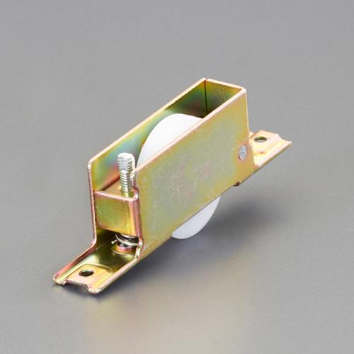 ESCO 30mm Door Roller (Flat Type, Polyacetal Resin Wheel, Steel Frame) EA986RH-6